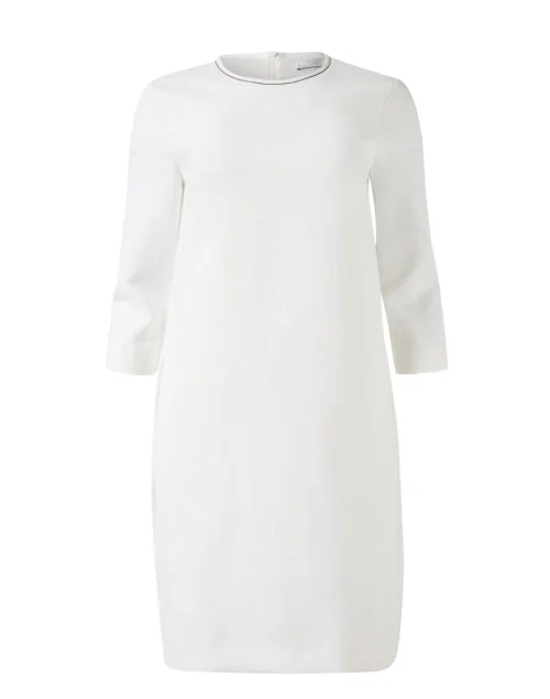 Ivory Shift Dress