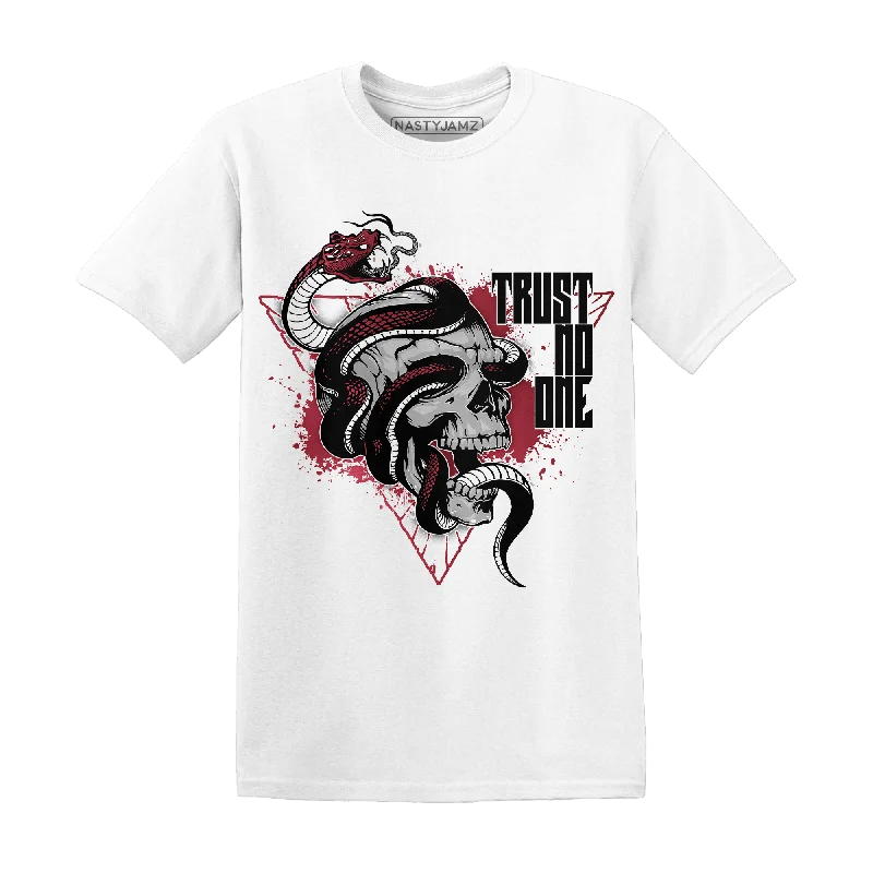 NastyJamz High 85 Metallic Burgundy 1s T Shirt Match Dont Trust Any