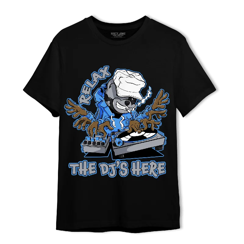 NastyJamz University Blue 5s T Shirt Match BER The DJ Here