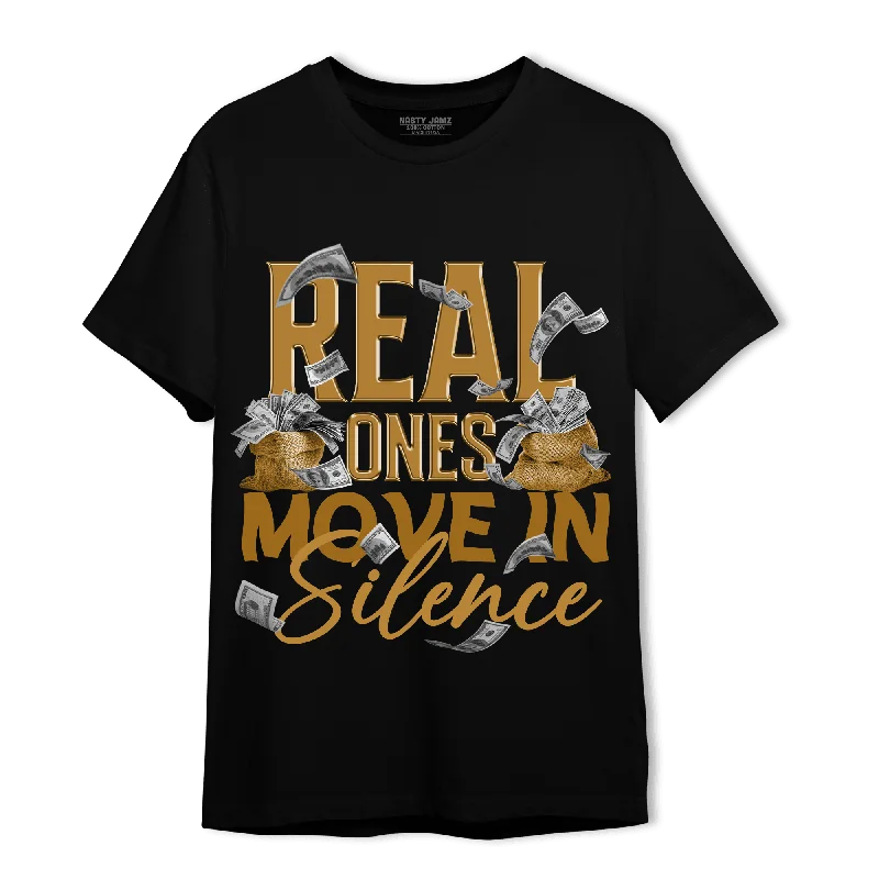 NastyJamz Wheat 13s T Shirt Match Move In Silence Money