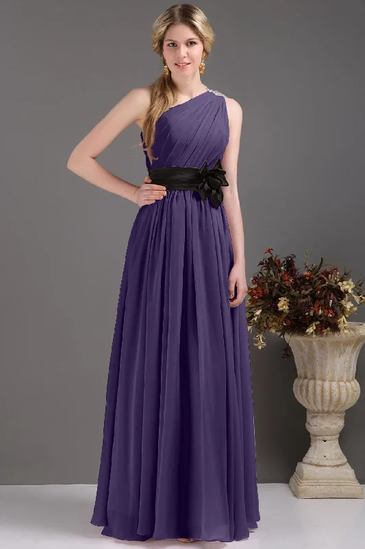 Sheath-Column Floor Length Bridesmaids Dress COSF14001