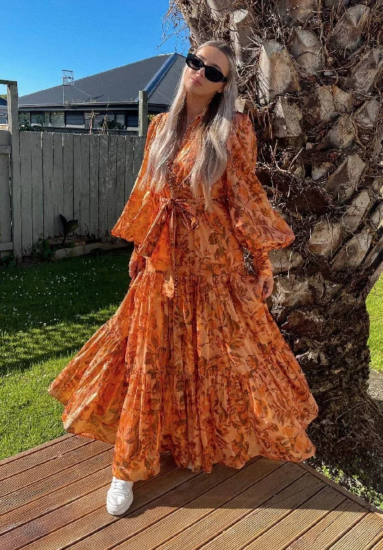 Naples Dress - Floral Shimmer