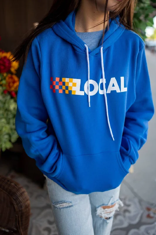 Local Adult Hoodie In Blue