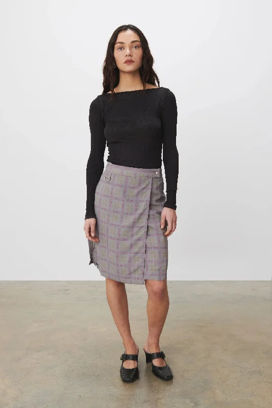 The Mimi Midi Skirt, Turf Multi