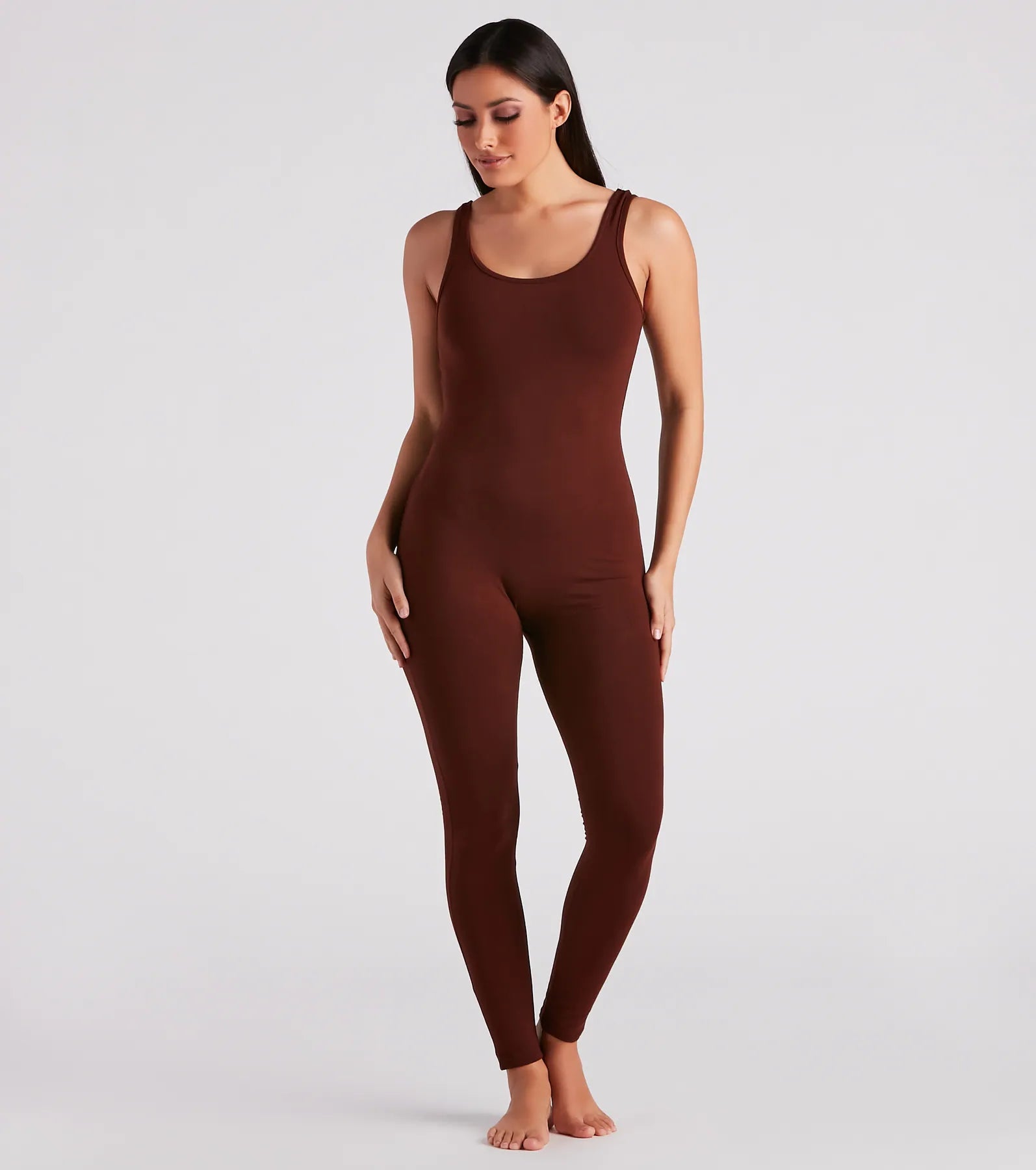 Chic Sleek Sleeveless Catsuit